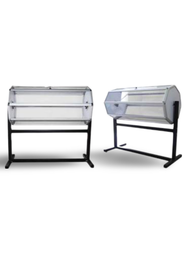 Aluminium Rotating Raffle Drum 100 x 50 cm SDAD - Sign and Display UAE