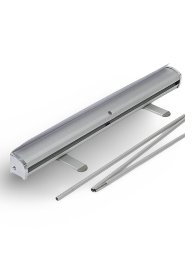 Roll Up Stand Silver (150 x 200cms) - J Hook - normal bag - Sign and Display UAE