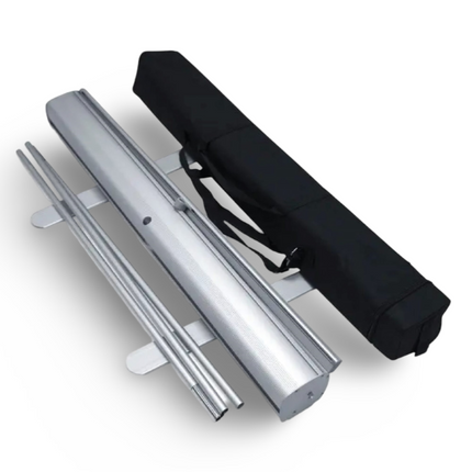 Roll Up Stand Silver (200 x 200cms) - J Hook Lux (TRINITY Normal Base) - Sign and Display UAE
