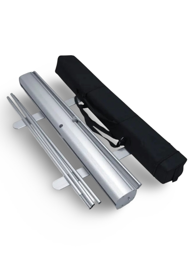 Roll Up Stand Silver (200 x 200cms) - J Hook Lux (TRINITY Normal Base) - Sign and Display UAE