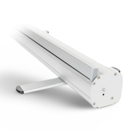 Roll Up Stand Silver (85 x 200cms) Clip Bar #5 - Sign and Display UAE
