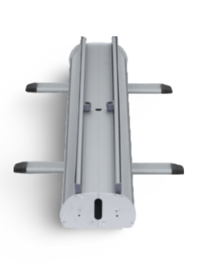 Roll Up Stand Silver Double Sided (85 x 200cms) - Sign and Display UAE