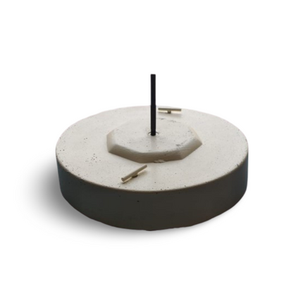 Cement Base / Concrete Base 45 Kg Round - Sign and Display UAE