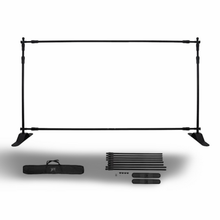 Adjustable Backdrop Stand -Size:300CM Wide x 240 Cm Height BIG - Sign and Display UAE