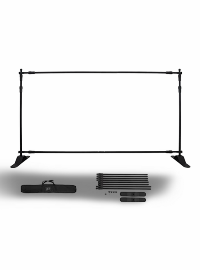Adjustable Backdrop Stand -Size:300CM Wide x 240 Cm Height BIG - Sign and Display UAE