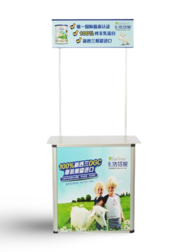 Sales Promotion Table Aluminium - Sign and Display UAE