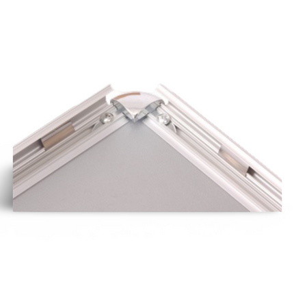 Snap Frame Board 25mm A4 (Size 21 x 30cms) Round Corner - Sign and Display UAE