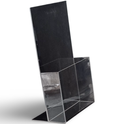 Table Name Holder - Gold - Size 2" x 8" (5cms x 20cms) - Sign and Display UAE