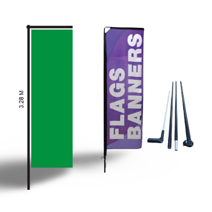 Door name holder Chrome - Size 2" x 12" ( 5 cm x 30 cm ) - Sign and Display UAE