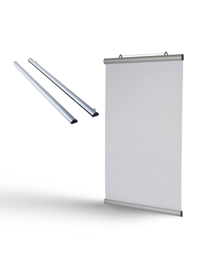 Q Stand - Retractable with BLACK Band - Black post no cartridge - Sign and Display UAE