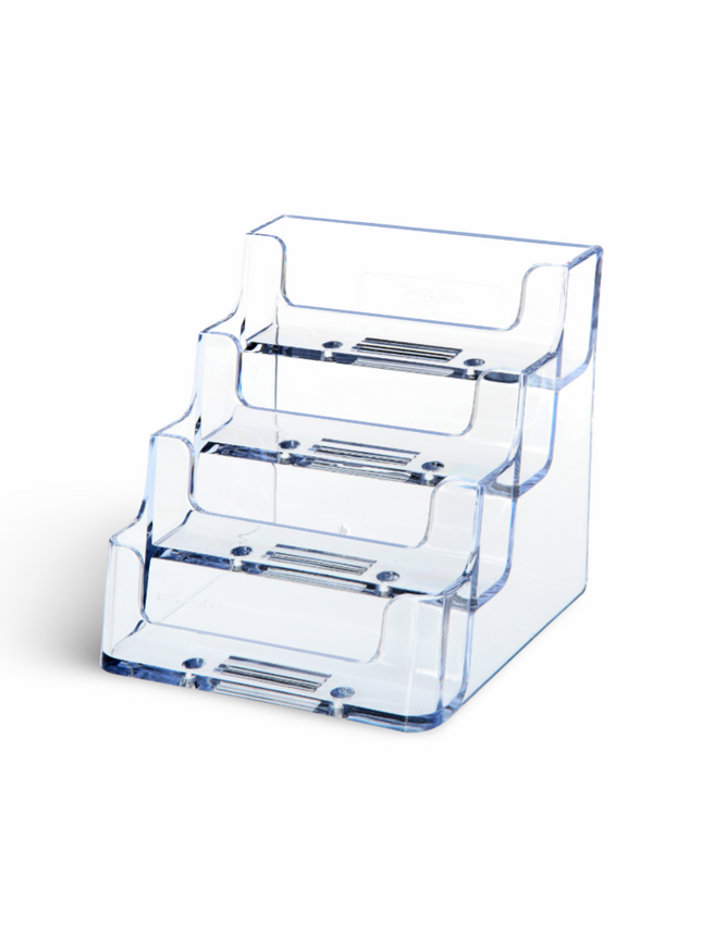 Table Top Name card Holder 4 Tier 8 Pocket (9.5x4.4x8pocket) (MLD) 70801/BPS 58 C - Sign and Display UAE