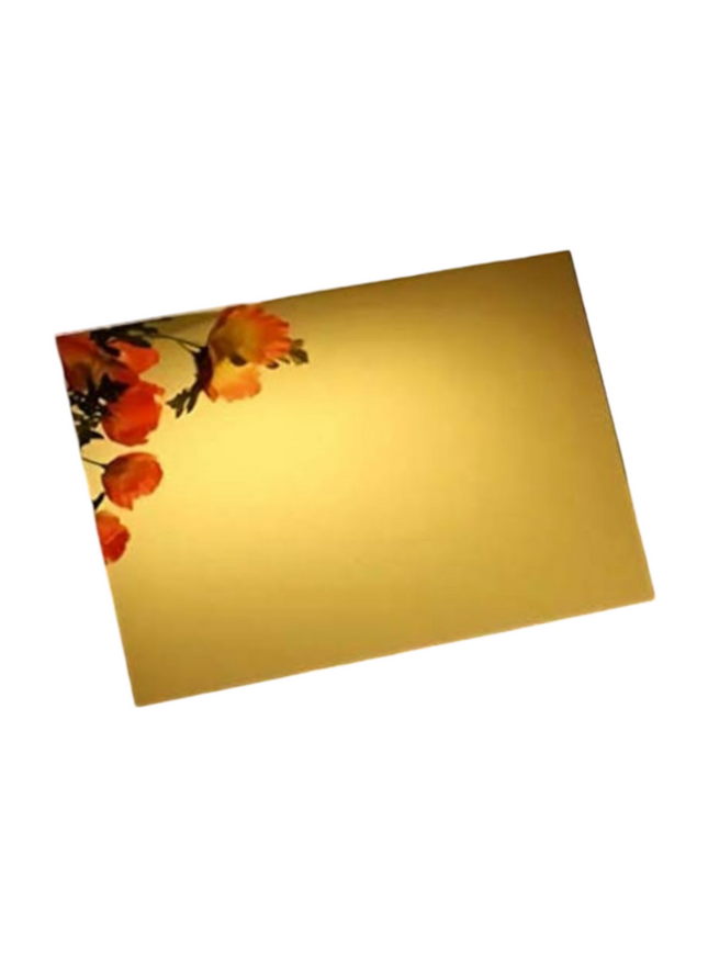 Dark Gold Acrylic Sheet 2.8mm -122x244cm - Sign and Display UAE