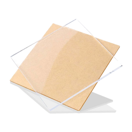 Clear Acrylic Sheet - 1mm - 4 ft x 8 ft - Sign and Display UAE