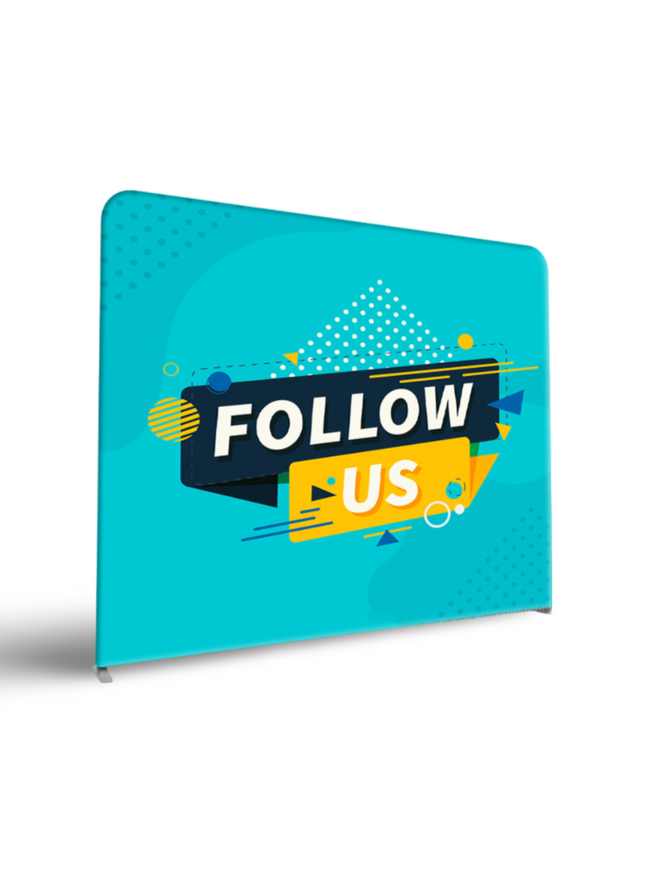 Tension Fabric Display Stand 220 height x 400cm wide - Sign and Display UAE