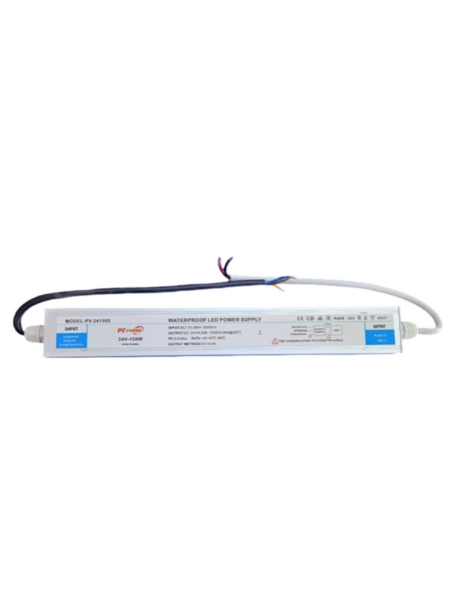 Transformer 150 Watts 24 V- PV-24150 3Y - Sign and Display UAE