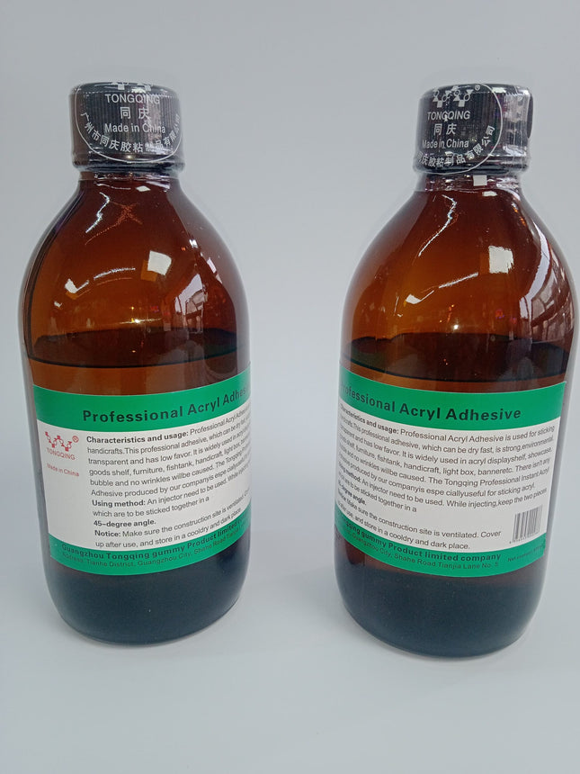 Acrylic Glue - 500 ML Glass Bottle - Sign and Display UAE