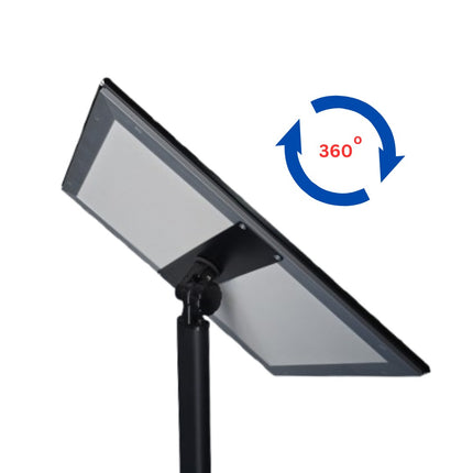 Info Board Fixed poster stand Black A3 Size
