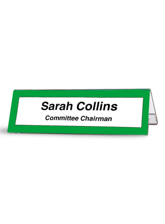 A Shape Name Holder 155x56mm (MLD) 68811 - Sign and Display UAE