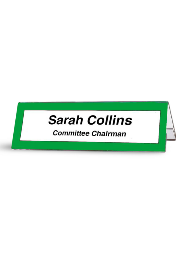 A Shape Name Holder 28x9 cm (MLD) 68801 - Sign and Display UAE