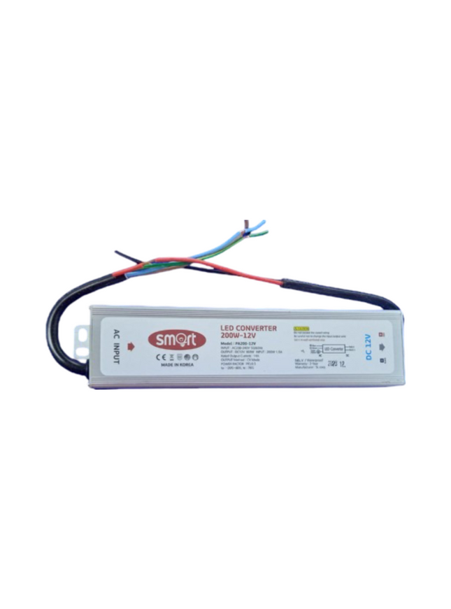 Transformer 200 Watts Made in Korea ( SMART ) - Sign and Display UAE