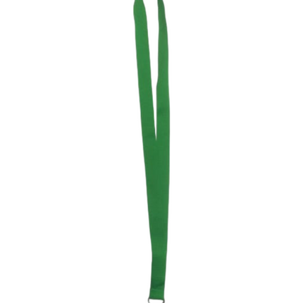 Lanyard 20mmx 48CM,metal HOOK and safety buckle-Green - Sign and Display UAE