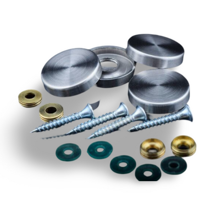 Screw Cap Flat Matt Dia 16 mm - Sign and Display UAE