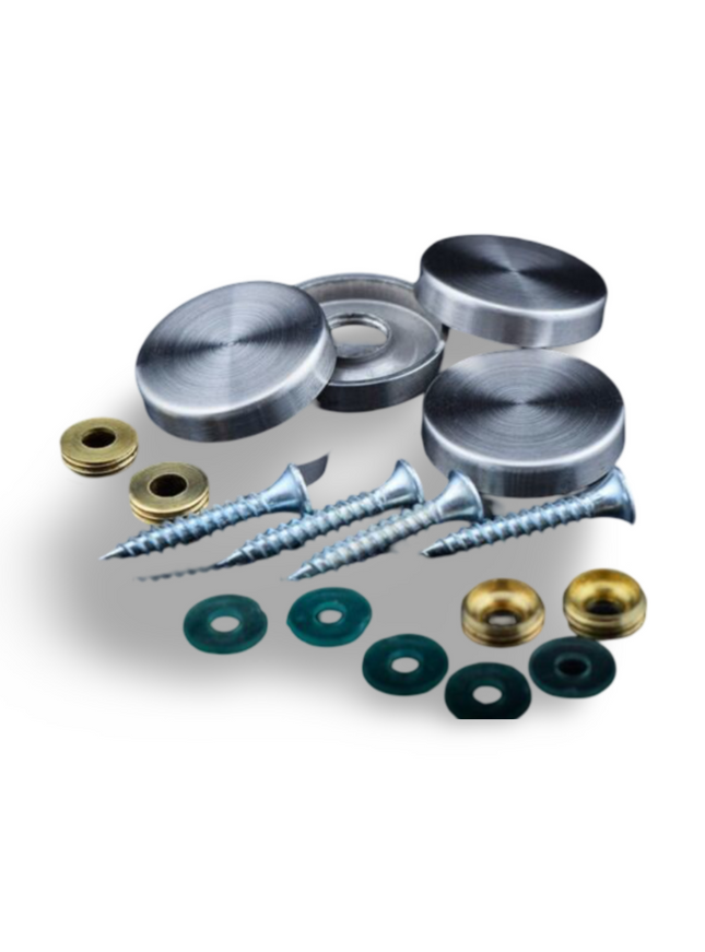 Screw Cap Flat Matt Dia 16 mm - Sign and Display UAE
