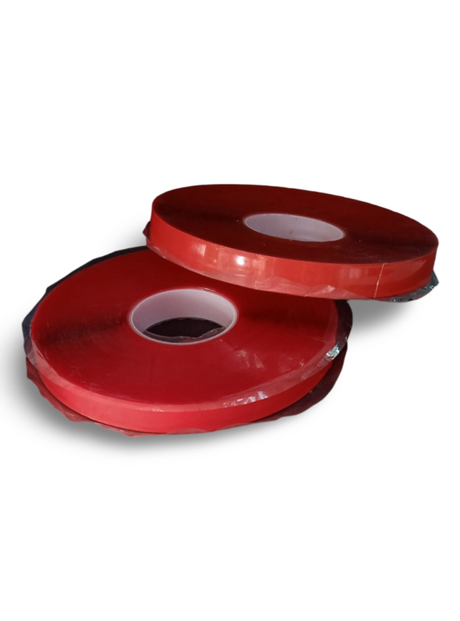 Double Sided Acrylic tape 24mmx50 mtr - red texo - Sign and Display UAE