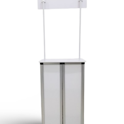 Sales Promotion Table Aluminium w /wheel - Sign and Display UAE