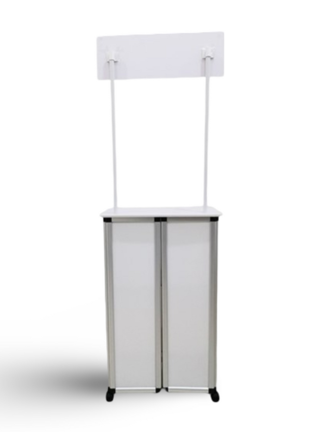 Sales Promotion Table Aluminium w /wheel - Sign and Display UAE