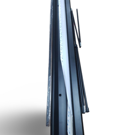 Roll Up Stand Broad base 300 x 200 cms Heavy Duty - Trinity- Black - Sign and Display UAE