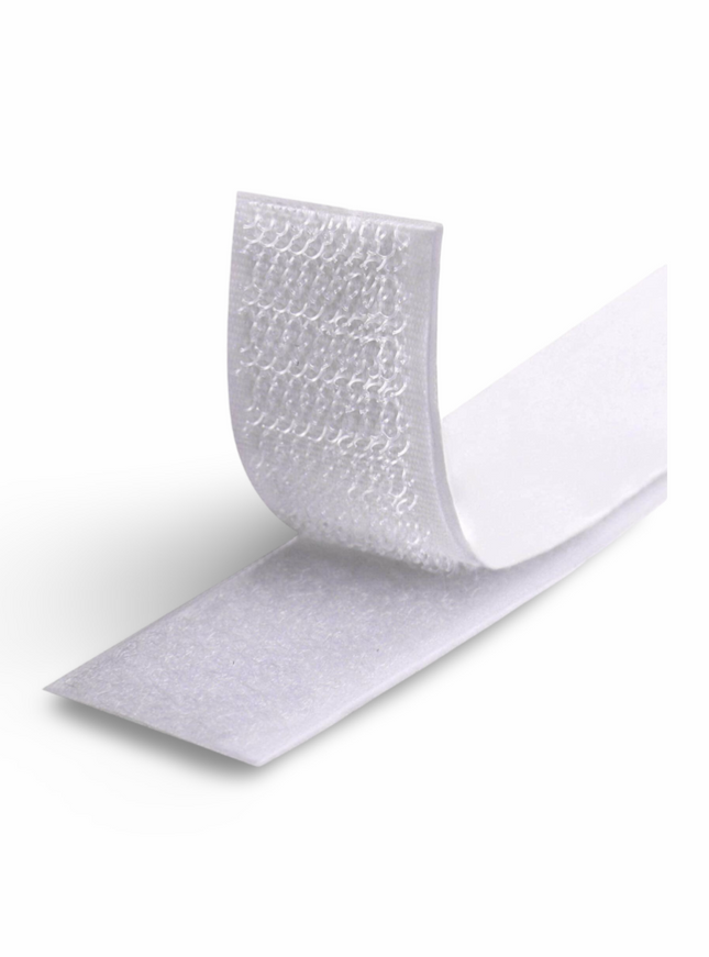 Welcro - 2" x 25Mtr - Adhesive WHITE