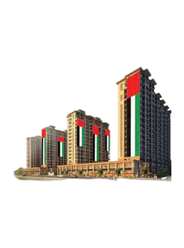 Wall Flag-NDSD 22G 4.3 X 15 M - Sign and Display UAE