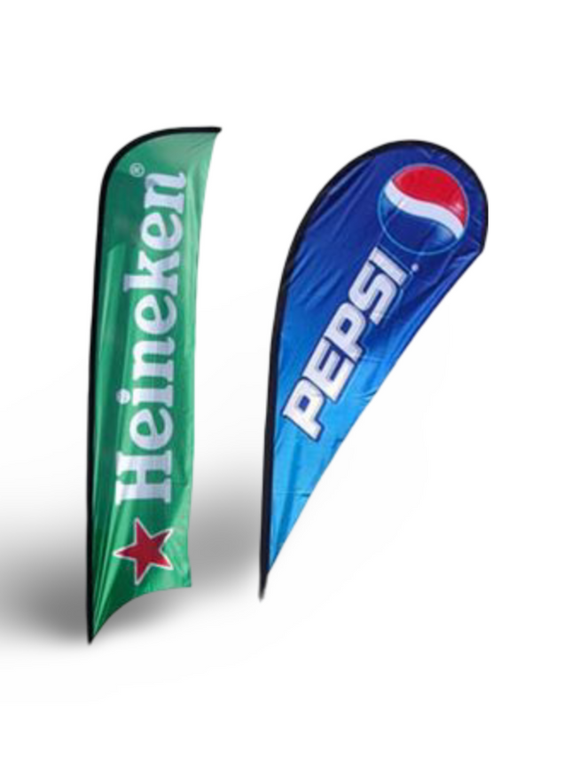 High grade Flying Banner Stand, Medium (Without Base), 4.4 Mtr Height - Sign and Display UAE