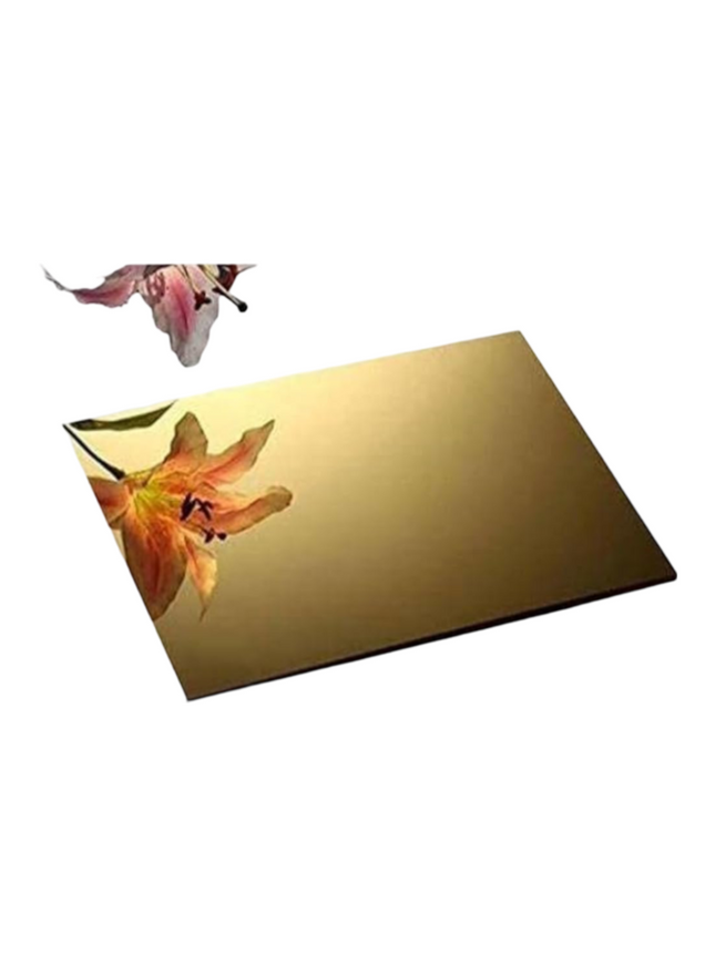 Light Gold Acrylic Sheet 2.8mm -122x244cm - Sign and Display UAE
