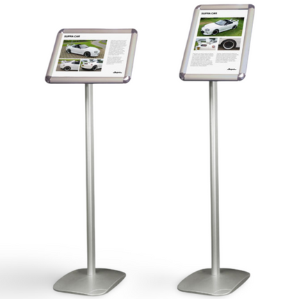 New Info Board Fixed poster stand A4 - Sign and Display UAE