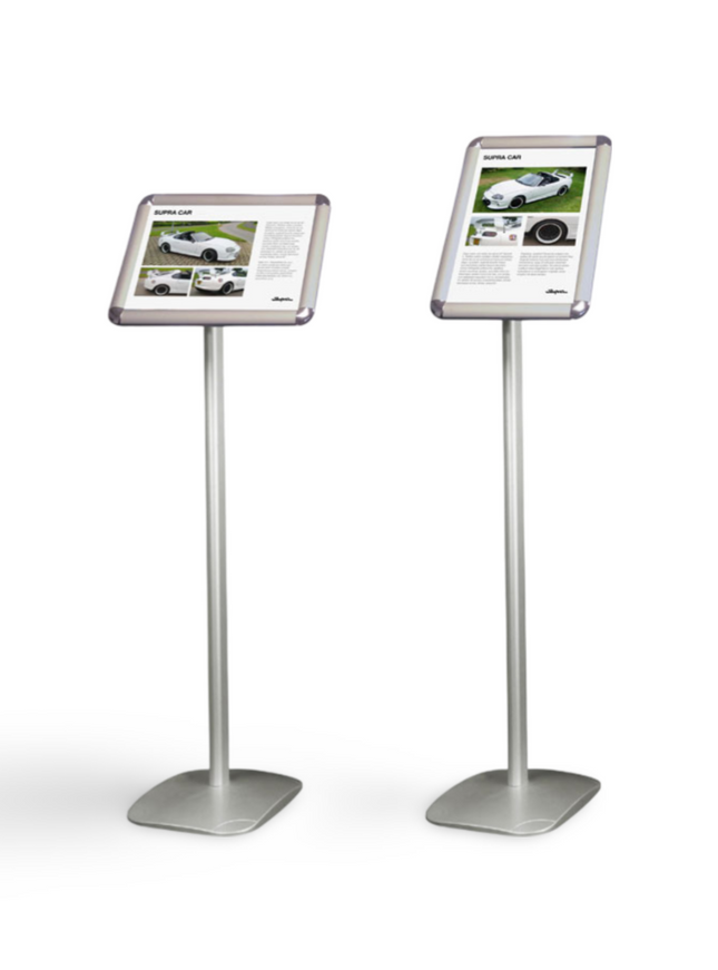 New Info Board Fixed poster stand A4 - Sign and Display UAE