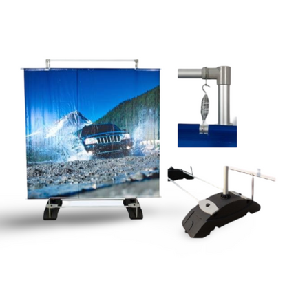Ace Banner stand double sided - Sign and Display UAE