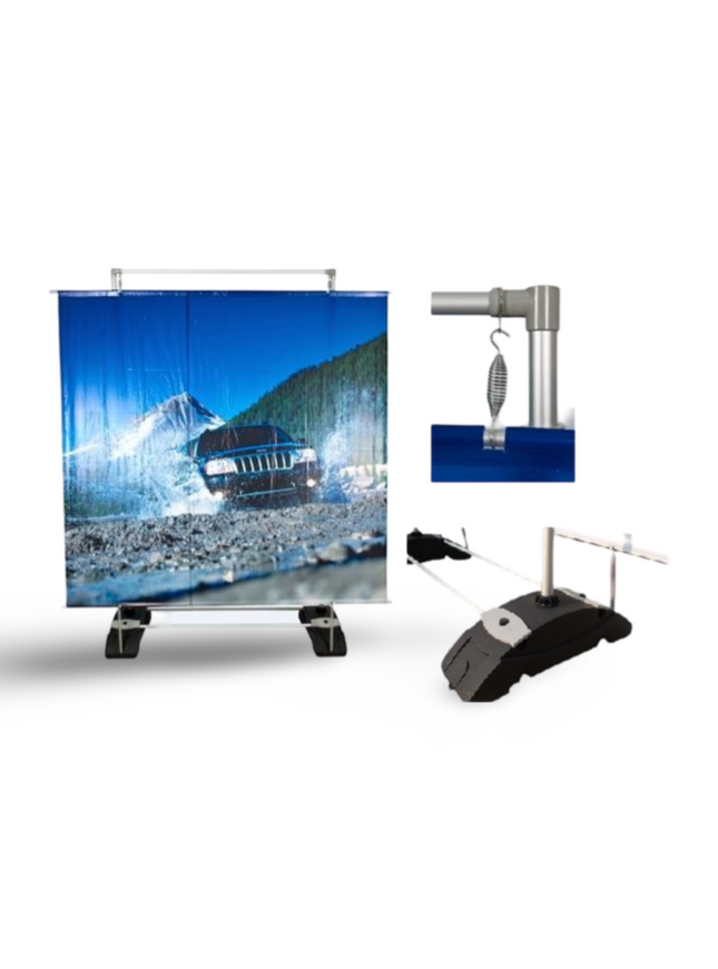 Ace Banner stand double sided - Sign and Display UAE
