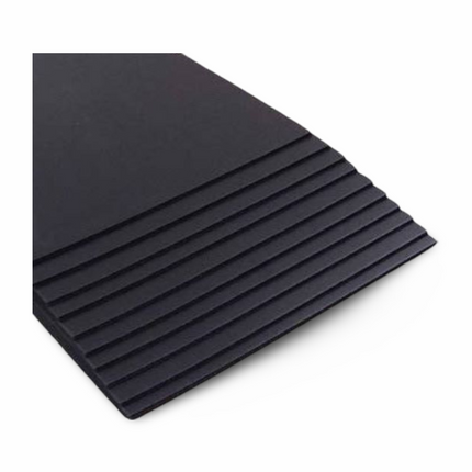 Corrugated Sheet 5mm (Size 1500 x 2000 mm) BLACK - Sign and Display UAE