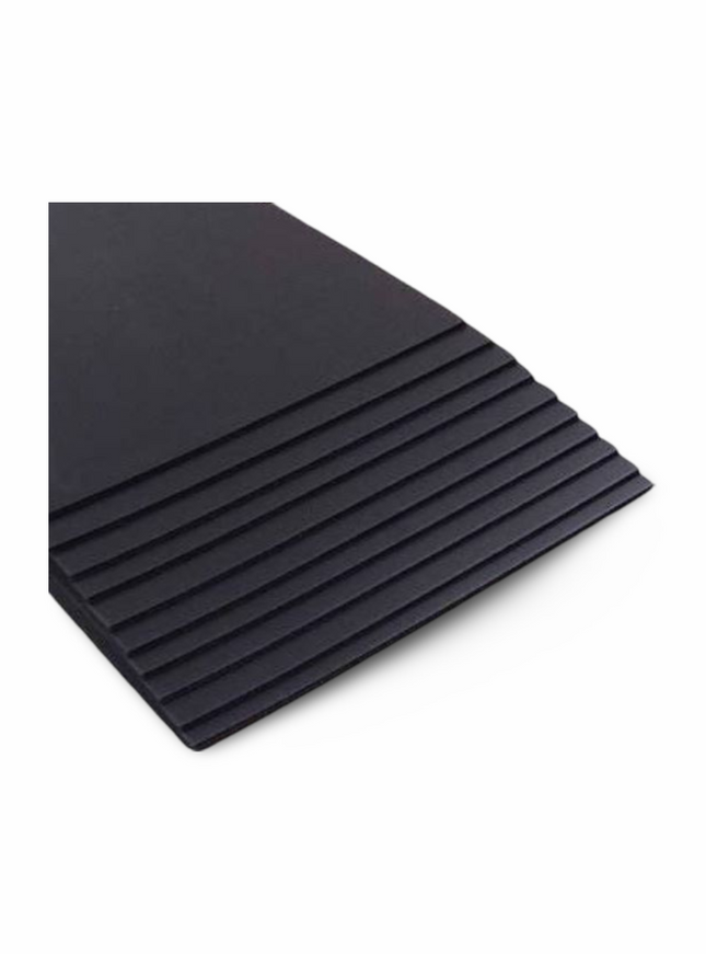 Corrugated Sheet 5mm (Size 1500 x 2000 mm) BLACK - Sign and Display UAE