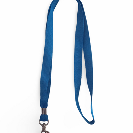 Lanyard 15mm With Hook- LIGHT BLUE - Sign and Display UAE