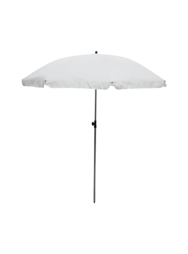 Beach Umbrella White Dia 2.2 Mtr. - Sign and Display UAE