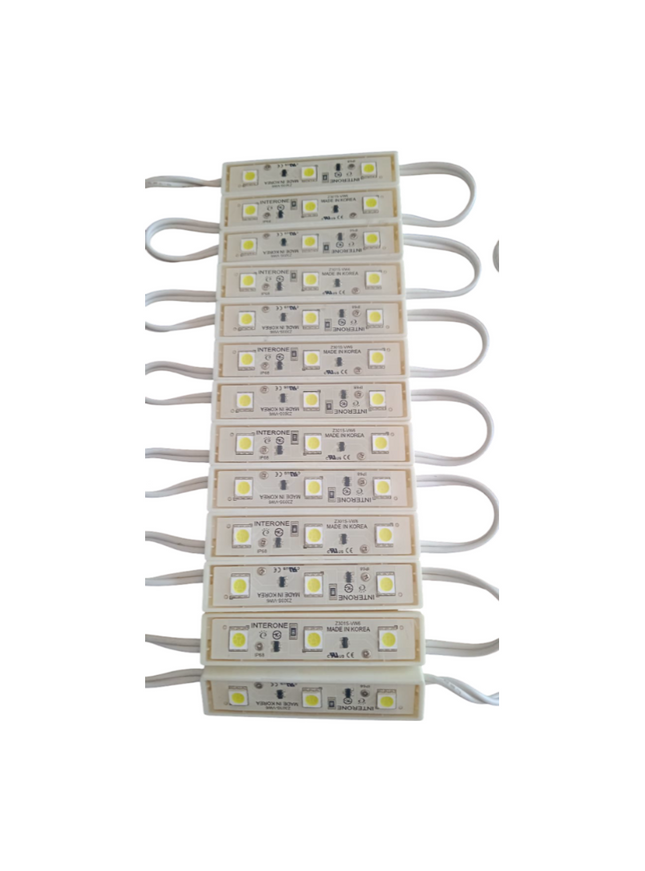 INTERONE LED-3 Module White - (Made in Korea) - Sign and Display UAE