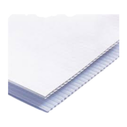 Corrugated Sheet 3mm (Size 1500 x 2000 mm) WHITE - Sign and Display UAE