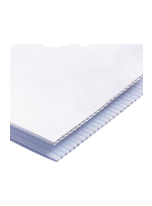 Corrugated Sheet 3mm (Size 1500 x 2000 mm) WHITE - Sign and Display UAE