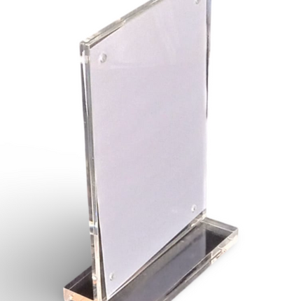 T shape magnet Leaflet Holder(Portrait) 105x153 (MLDN) T-102 - Sign and Display UAE