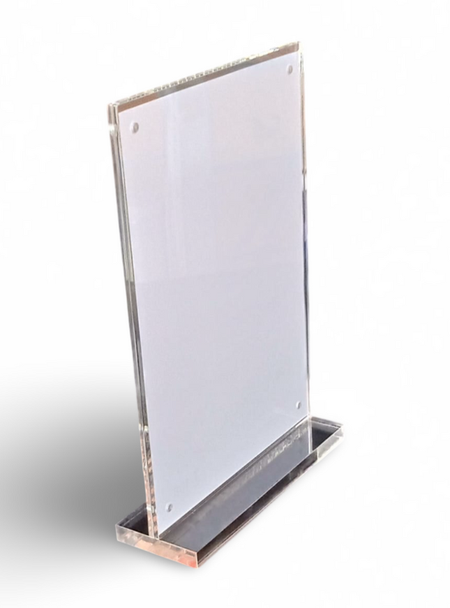 T shape magnet Leaflet Holder(Portrait) A5 (MLDN) T-108 - Sign and Display UAE