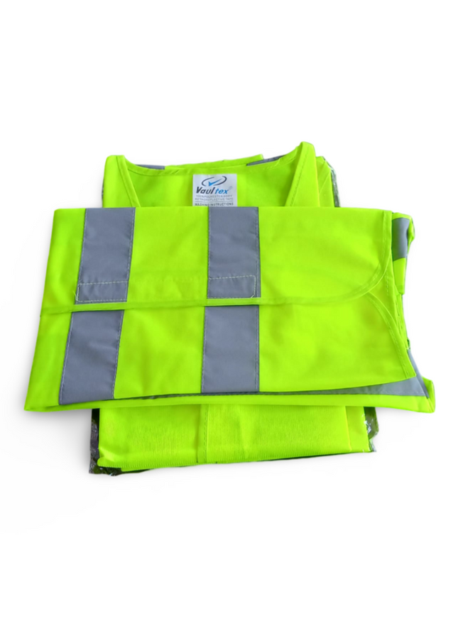 Safety Jacket-Yellow - Sign and Display UAE