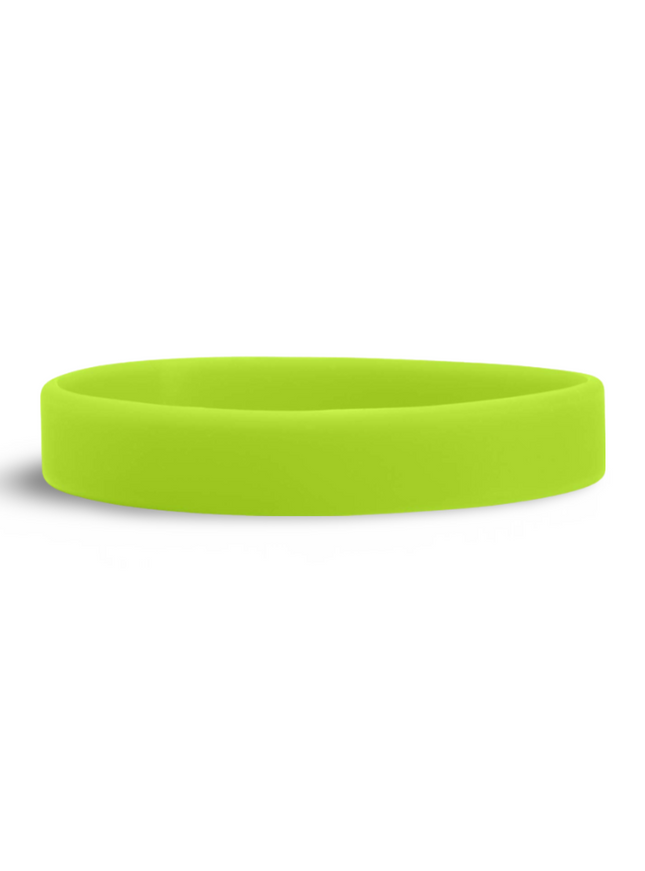 Silicon Wrist Band - Light Green - Sign and Display UAE